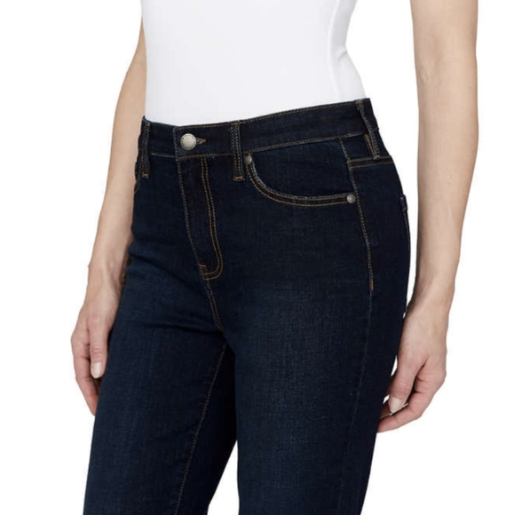 NWT Buffalo High Rise Stretch Skinny Jeans Dark Blue Size 6 Women's 28 - Picture 5 of 6